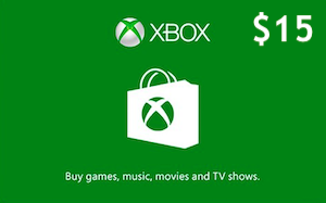 Xbox Gift Card $15